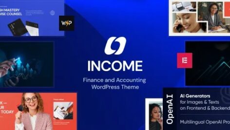 قالب Income برای وردپرس